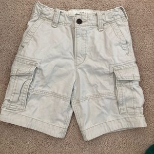 Boy’s Cream Abercrombie Cargo Shorts